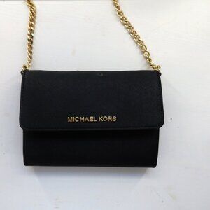 Michael Kors Black Crossbody Jet Set Travel